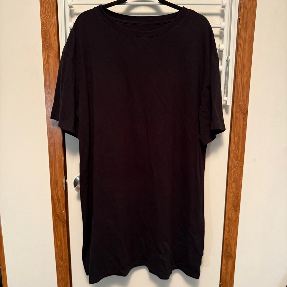 A New Day Black Short Sleeve Dress